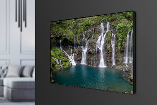 Langevin Falls - Photo Print on Alu Dibond Backing 3mm