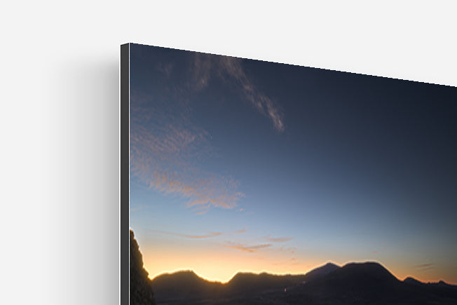 Pas des Sables Light Painting - Photo Print on Alu Dibond Backing 3mm